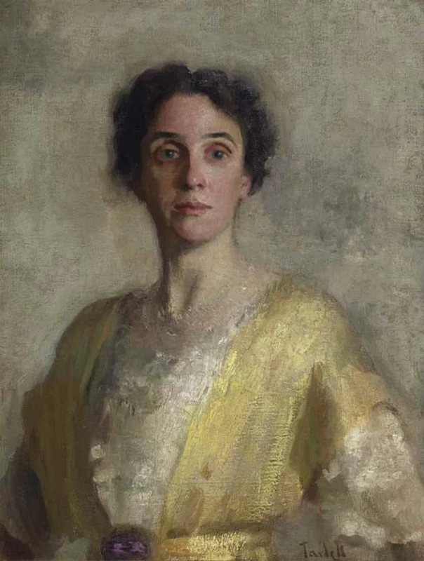 Edmund Tarbell - 103, Signora in giallo